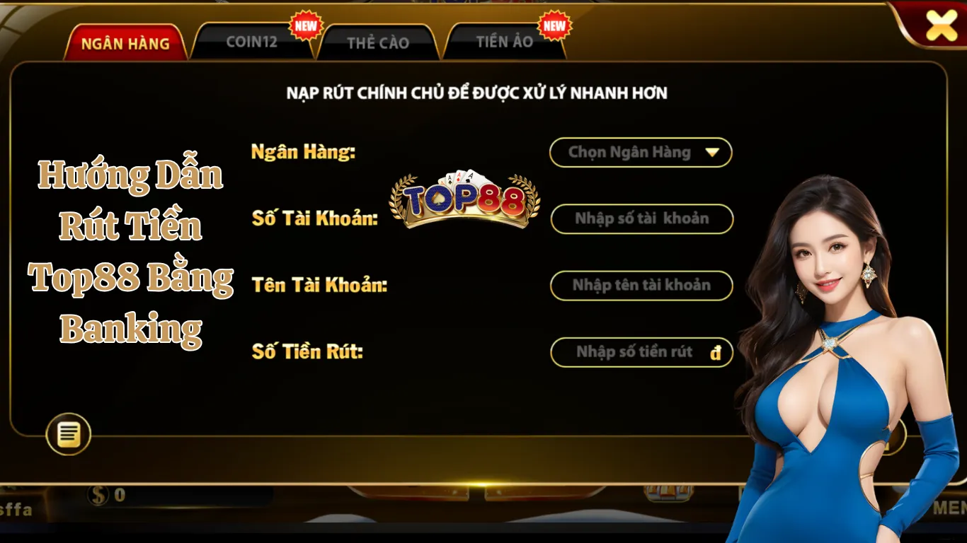 Hướng Dẫn Rút Tiền Top88 Bằng Banking – Nhanh Và An Toàn Lỗi thường gặp trong hướng dẫn rút tiền Top88 bằng banking